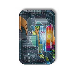 Tacka metalowa 420 World - 27,5 x 17,5 cm