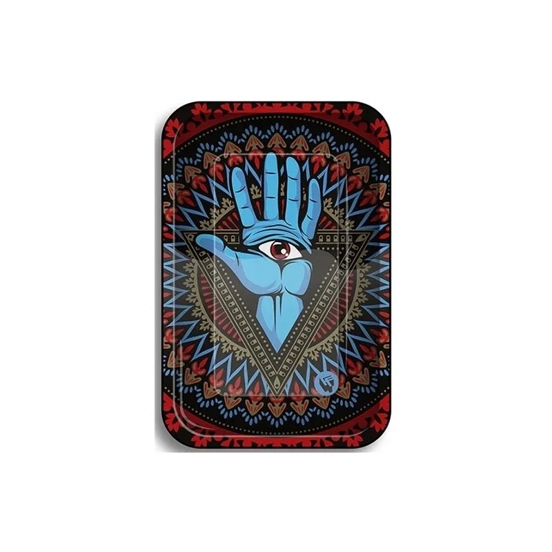 Tacka metalowa Trippy 3rd Eye - 27,5 x 17,5 cm