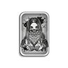 Tacka metalowa Tattoo Girl - 27,5 x 17,5 cm