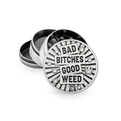 Młynek BAD BITCHES GOOD WEED 50mm Fire-flow