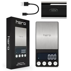 Waga do suszu USB-C 500g x 0,01g HERO 150mAh