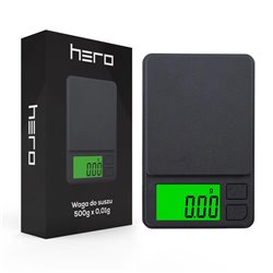 Waga do suszu konopnego 500g x 0,01g HERO