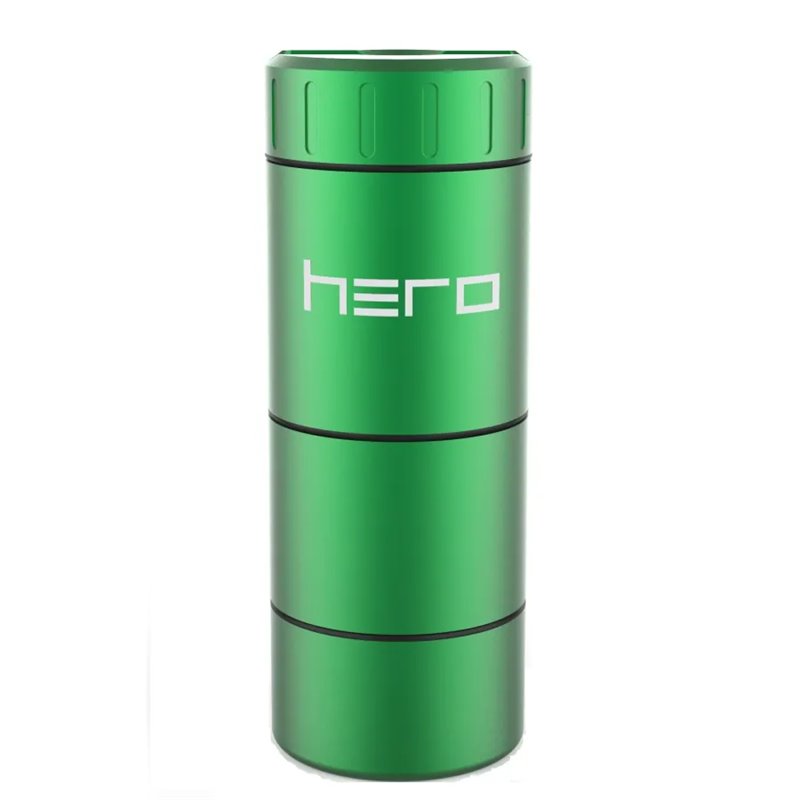 Smart Stash - Pojemnik na susz z debowlerem HERO green