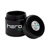 Szklany pojemnik bezzapachowy z higrometrem 100ml HERO PRO