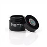 Szklany pojemnik bezzapachowy z higrometrem 50ml HERO PRO