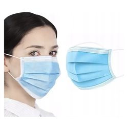 Maseczka ochronna trójwarstwowa 1 sztuka