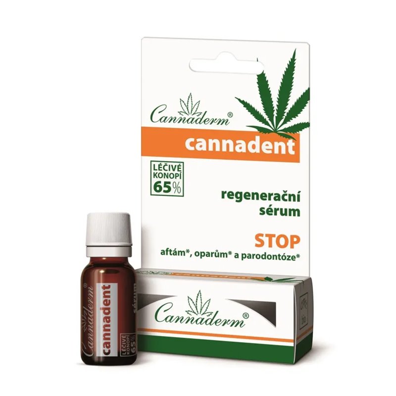 Cannadent Serum regeneracyjne 5ml - na pleśniawki i opryszczkę