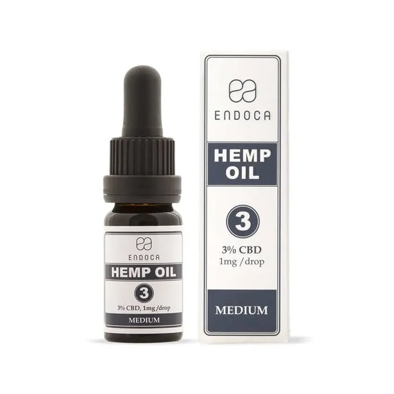 Olej CBD konopny 3% CBD 10ML