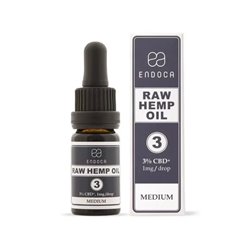 Olej CBD konopny RAW 3% CBD+CBDA 10ML
