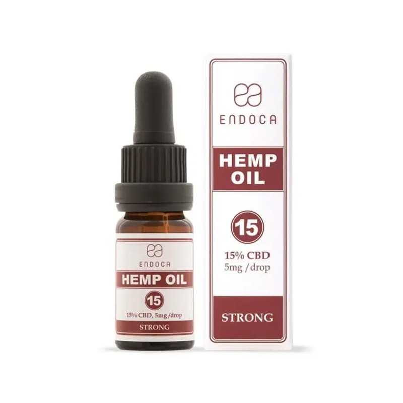 Olej CBD konopny 15% CBD 10ML