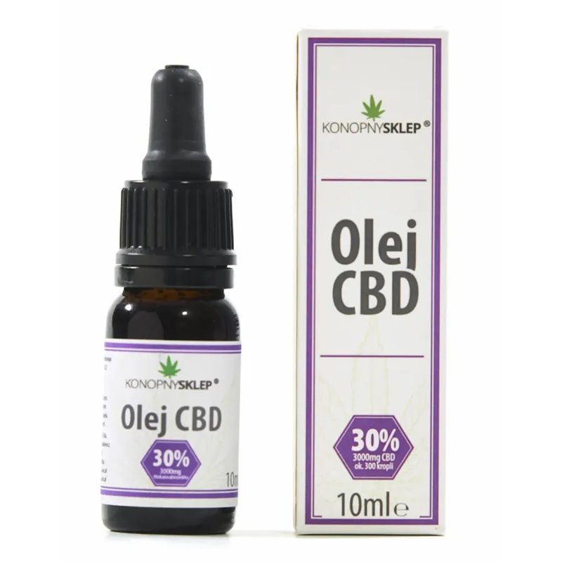 Olej CBD konopny 30% 10ML 3000mg