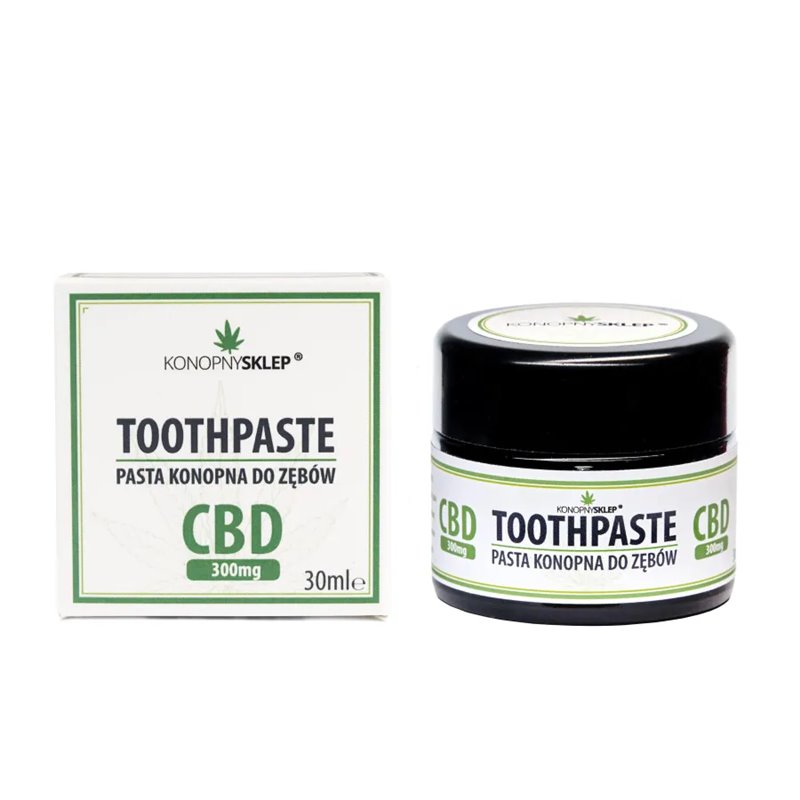 Pasta konopna do zębów 300mg CBD 30ml