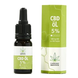 Olej CBD 5% 500mg 10ml Cannabis Institute