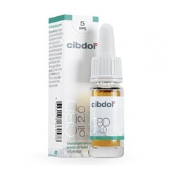 Olej CBD konopny 2.0 5% 10ml Cibdol