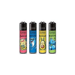 Zapalniczka Clipper Slogan 32 seria 4szt