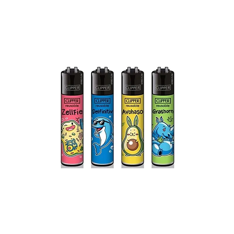 Zapalniczka Clipper Slogan 32 seria 4szt